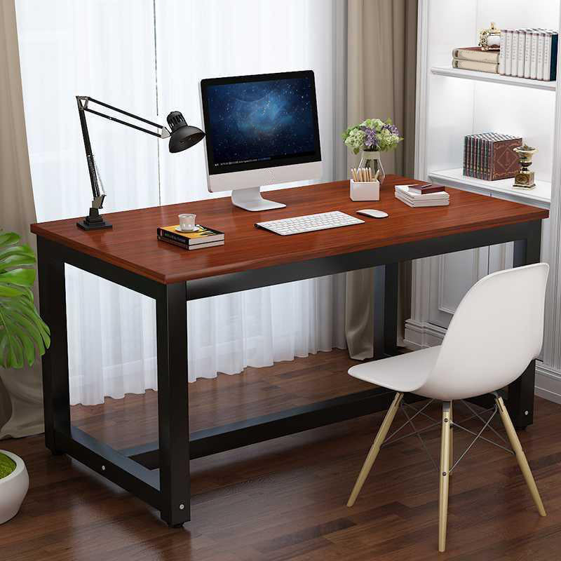 Office Rectangular Desk Home Bedroom Writing Artificial Wood Desk