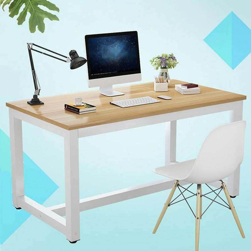 Office Rectangular Desk Home Bedroom Writing Artificial Wood Desk