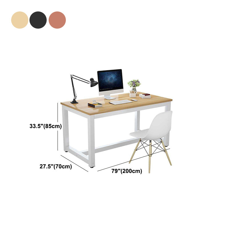 Office Rectangular Desk Home Bedroom Writing Artificial Wood Desk