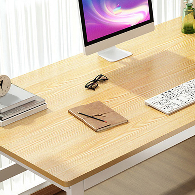 Industrial Office Desk Five-Tone Color   Rectangular Modern Writing Desk