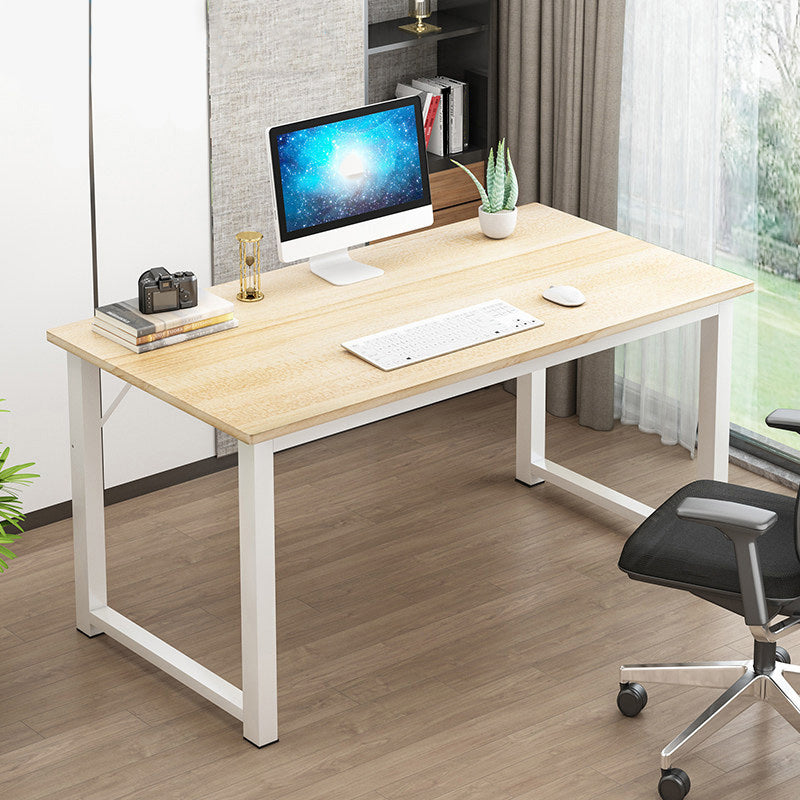 Industrial Office Desk Five-Tone Color   Rectangular Modern Writing Desk