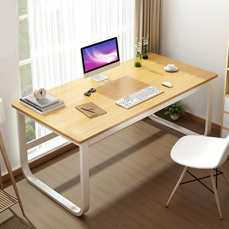 Industrial Office Desk Five-Tone Color   Rectangular Modern Writing Desk