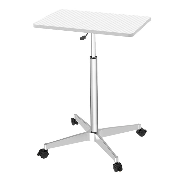 Modern Style Wooden Office Desk Rectangular Adjustable Desk with Caster Wheels