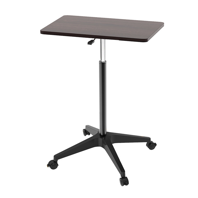 Modern Style Wooden Office Desk Rectangular Adjustable Desk with Caster Wheels