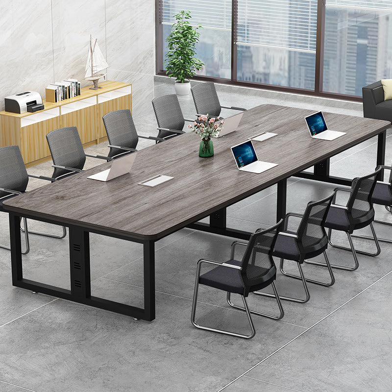 Industrial Style Home Writing Desk Office Conference Table Artificial Wood Desk