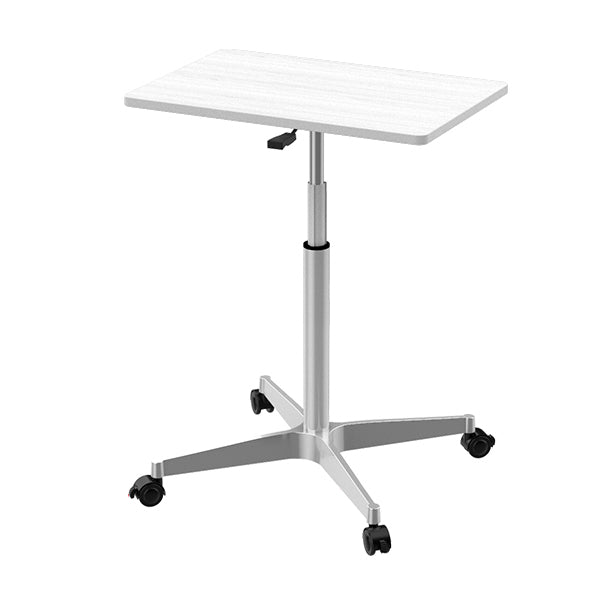 Modern Rectangular Office Desk Height Adjustable Office Desk with Caster Wheels