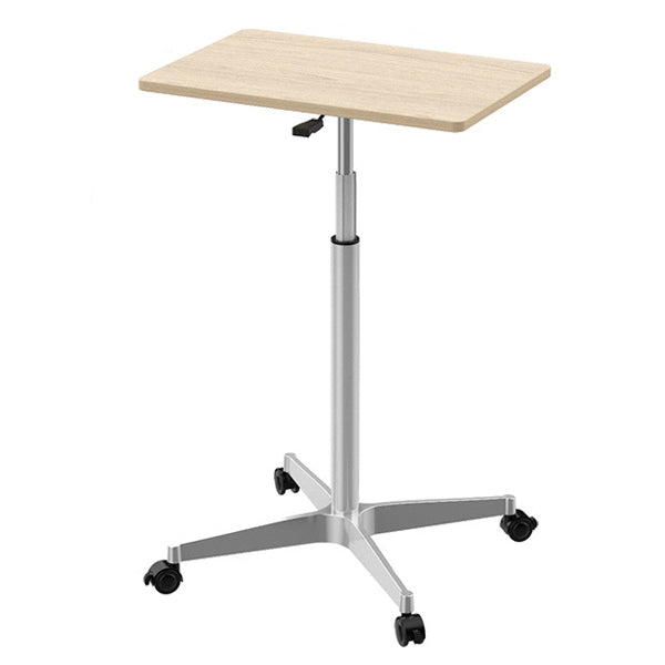 Modern Rectangular Office Desk Height Adjustable Office Desk with Caster Wheels