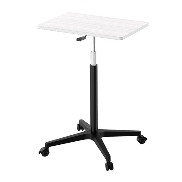 Modern Rectangular Office Desk Height Adjustable Office Desk with Caster Wheels