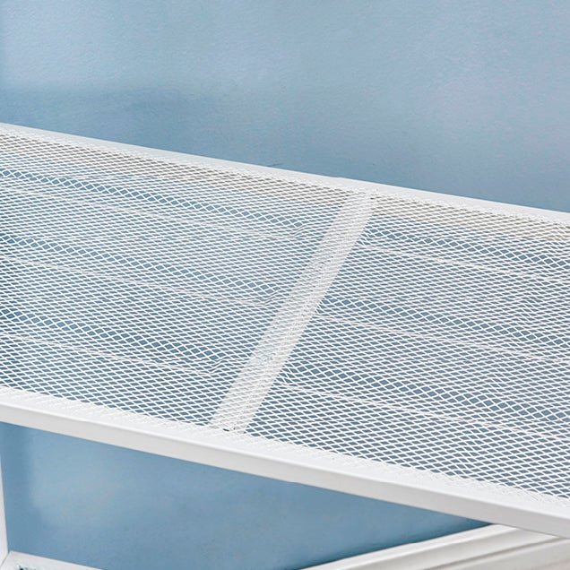 Ladder Bookshelf Metal Contemporary Open Bookcase for Home Office