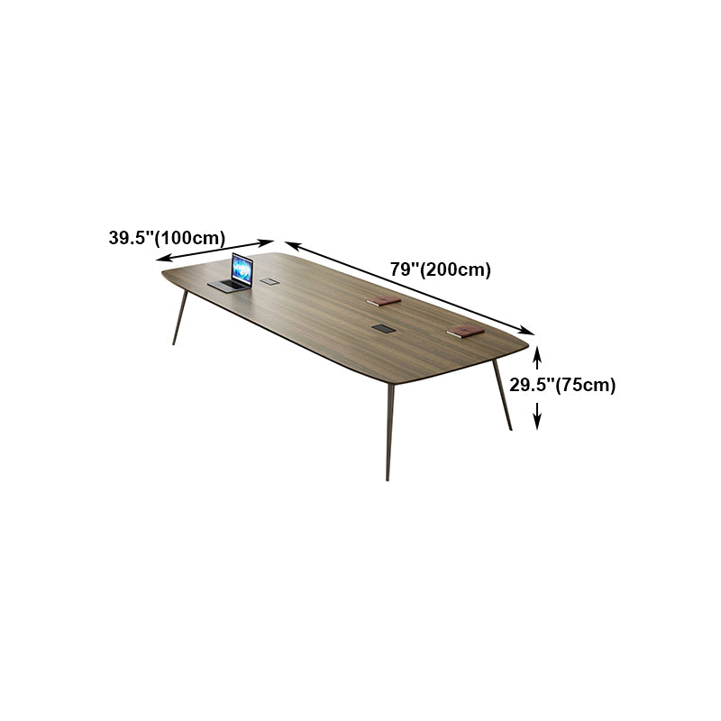 Industrial Style Office Writing Desk Home Bedroom Artificial Wood Desk