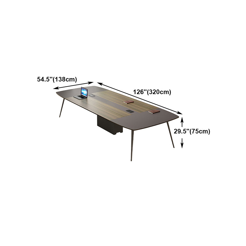 Industrial Style Office Writing Desk Home Bedroom Artificial Wood Desk
