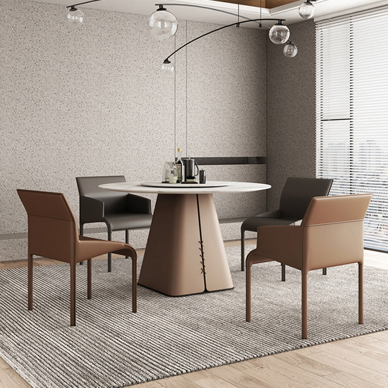 Modern 1/3/5 Pieces Dining Set Rectangle White Dining Table Set for Home Use
