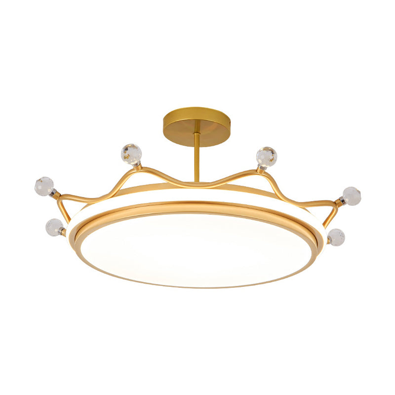 Modern Style LED Ceiling Light Colorful Flush Mount Light Fixture for Bedroom