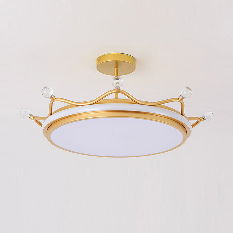 Modern Style LED Ceiling Light Colorful Flush Mount Light Fixture for Bedroom