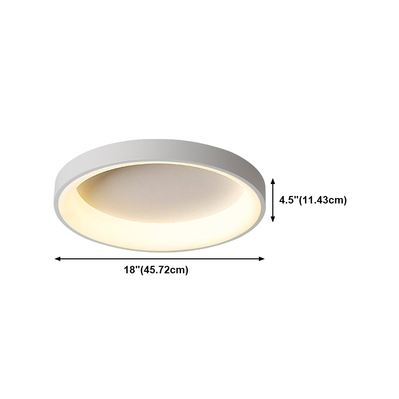 Round Flush Mount Ceiling Light Modern LED Flush Mount Ceiling Fixture