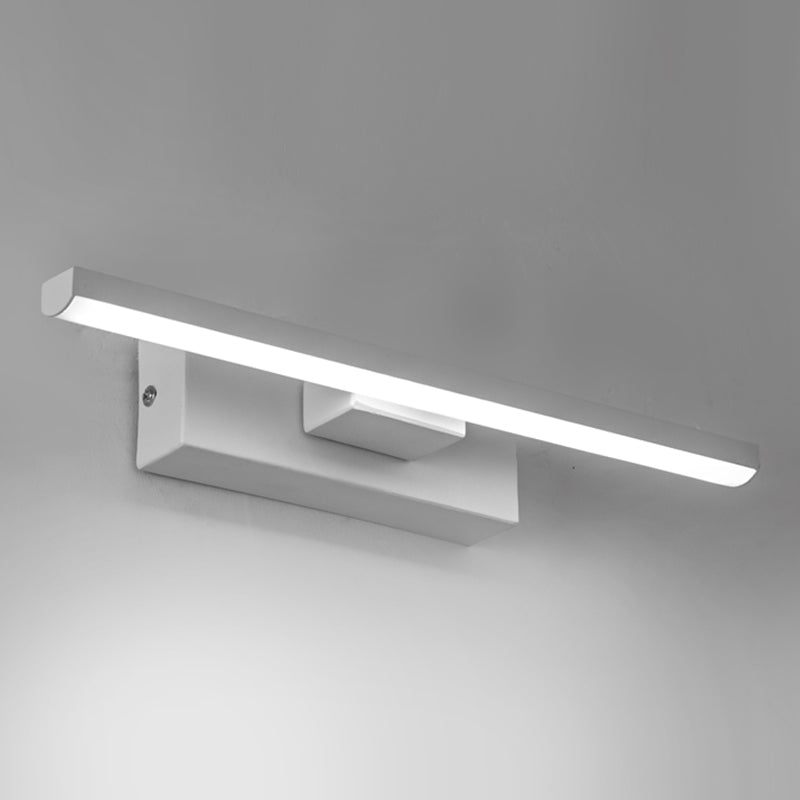 Modern Style Metal Wall Light Strip Rotatable LED Wall Sconce for Bedroom