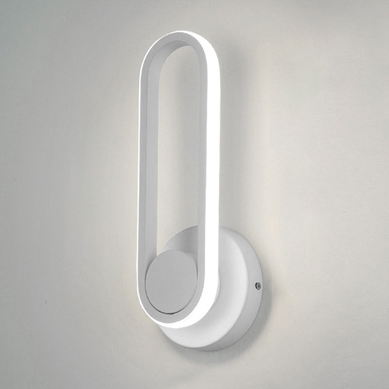 Nordic Style Aluminium Wall Light Geometry Rotatable LED Wall Lamp for Bedroom