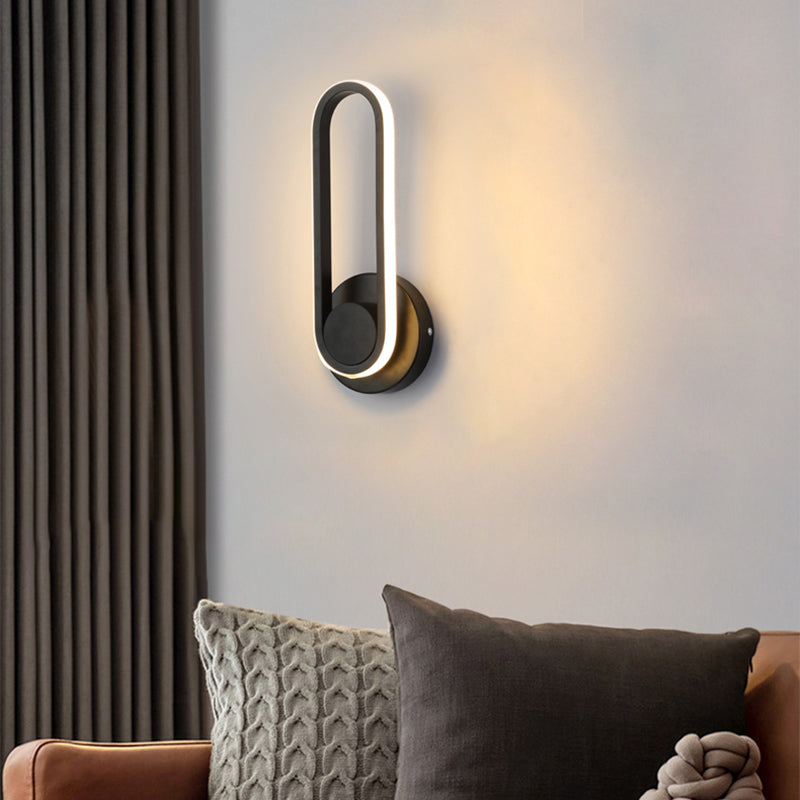 Nordic Style Aluminium Wall Light Geometry Rotatable LED Wall Lamp for Bedroom