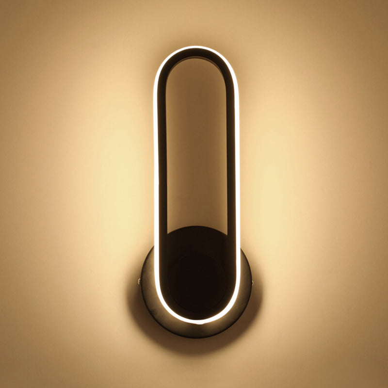 Nordic Style Aluminium Wall Light Geometry Rotatable LED Wall Lamp for Bedroom