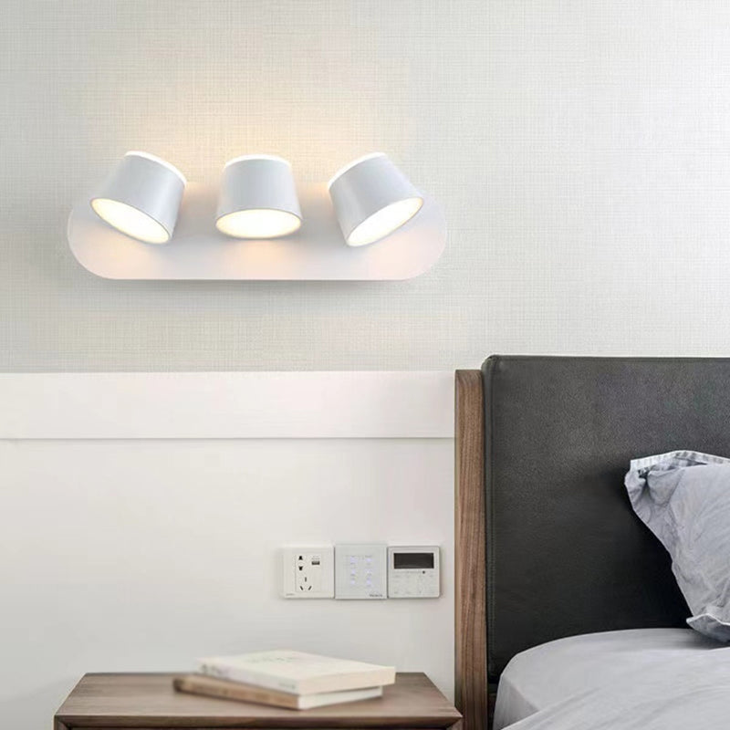 Modern Style Wall Mount Light LED Wall Sconce Light with Plastic for Living Room