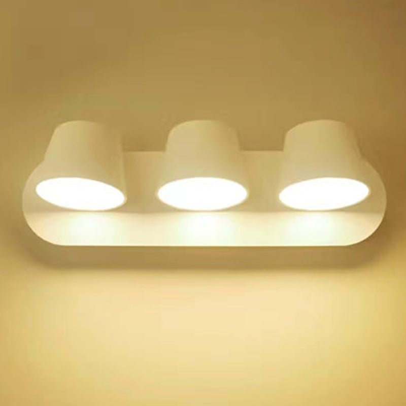 Modern Style Wall Mount Light LED Wall Sconce Light with Plastic for Living Room