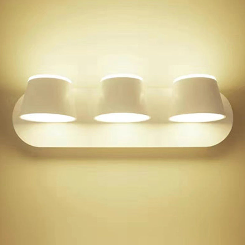 Modern Style Wall Mount Light LED Wall Sconce Light with Plastic for Living Room