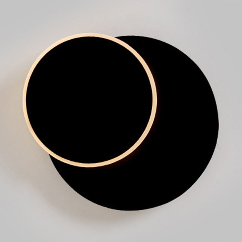 1-Light LED Wall Mount Light Modern Simple Wall Light for Living Room