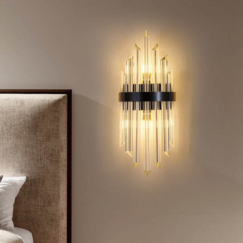 Contemporary Style Wall Light Sconce Creative Crystal Wall Light Fixture for Bedroom