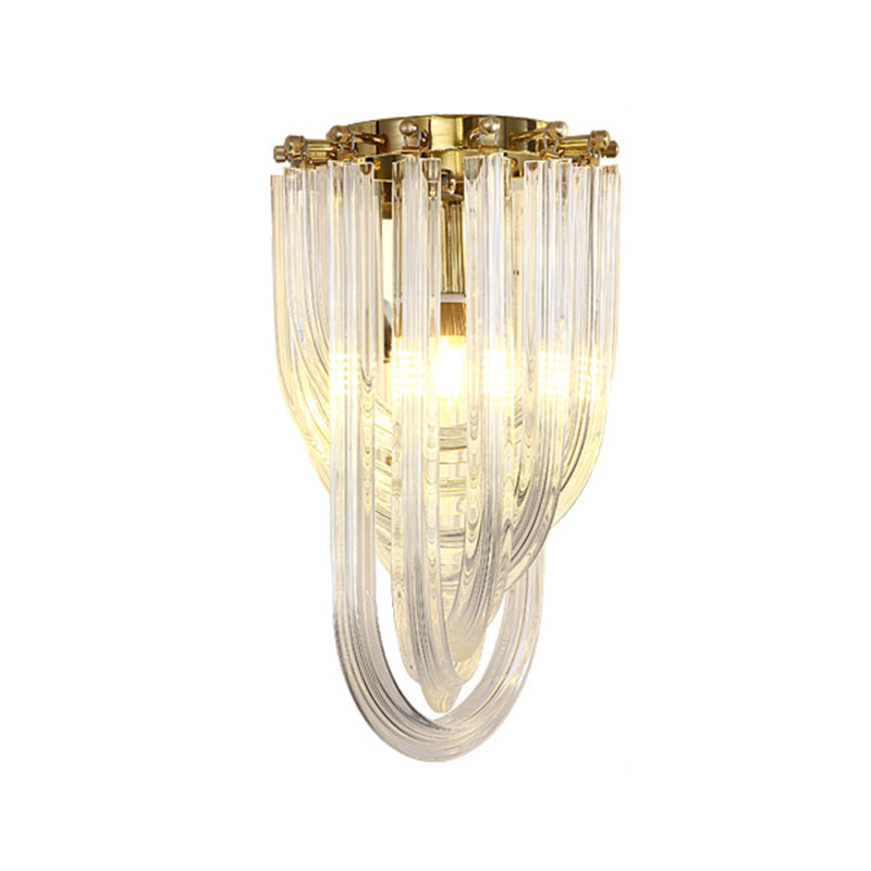 Contemporary Style Wall Light Sconce Creative Crystal Wall Light Fixture for Bedroom