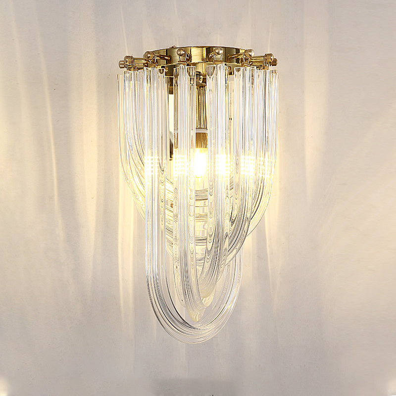 Contemporary Style Wall Light Sconce Creative Crystal Wall Light Fixture for Bedroom