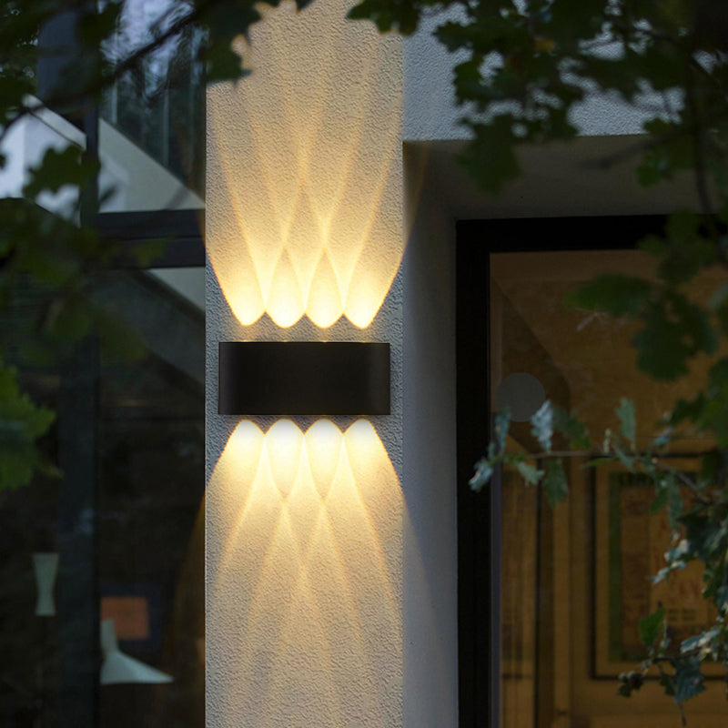 Multi Lights Geometric Wall Washer Sconce Modern Style Metal Wall Lighting Ideas