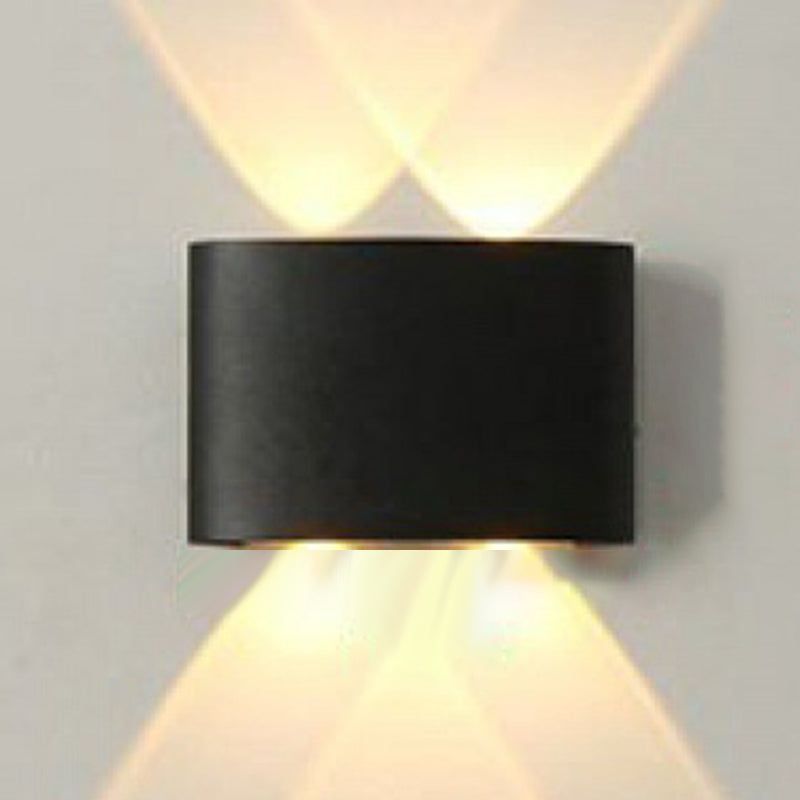 Multi Lights Geometric Wall Washer Sconce Modern Style Metal Wall Lighting Ideas