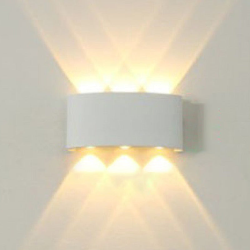 Multi Lights Geometric Wall Washer Sconce Modern Style Metal Wall Lighting Ideas