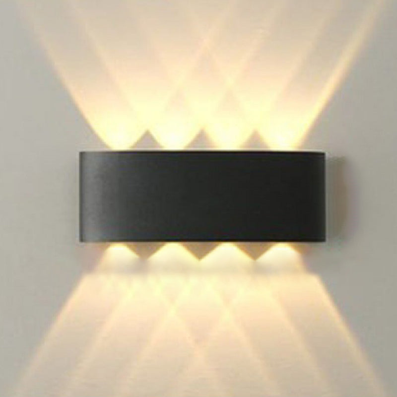 Multi Lights Geometric Wall Washer Sconce Modern Style Metal Wall Lighting Ideas