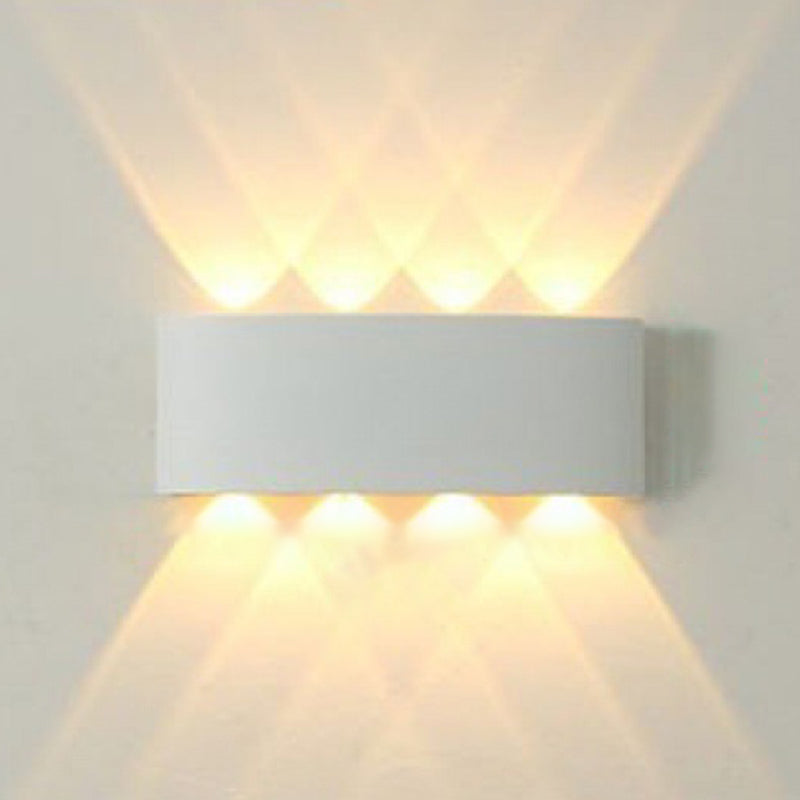 Multi Lights Geometric Wall Washer Sconce Modern Style Metal Wall Lighting Ideas