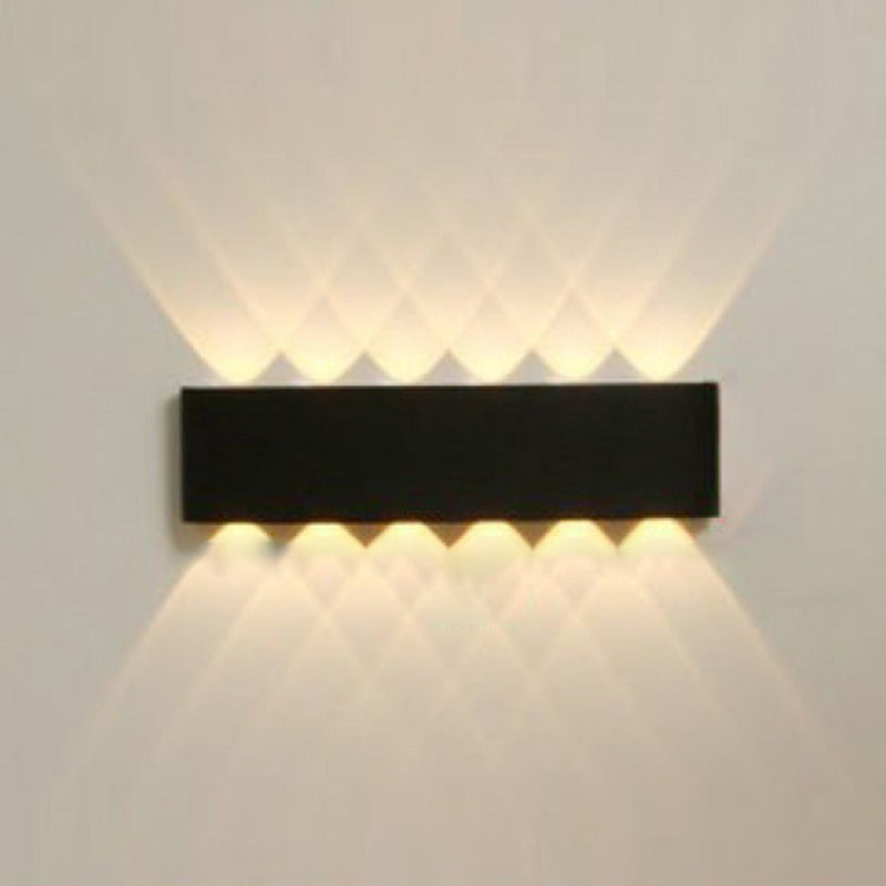 Multi Lights Geometric Wall Washer Sconce Modern Style Metal Wall Lighting Ideas