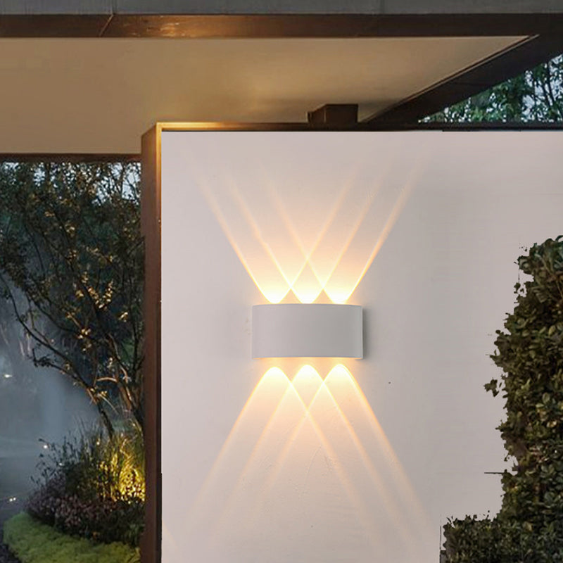 Multi Lights Geometric Wall Washer Sconce Modern Style Metal Wall Lighting Ideas