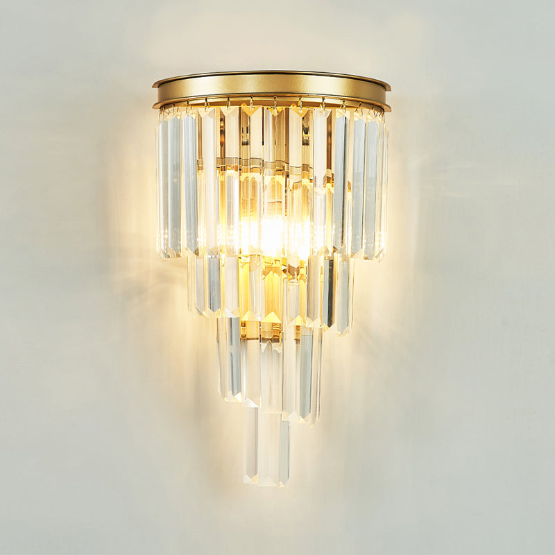 Modern Wall Light Sconce Creative Crystal shade Wall Light Fixture for Bedroom