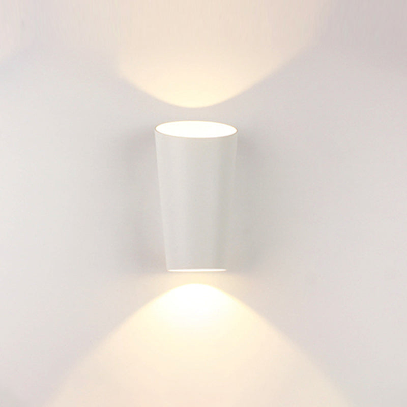 2 Lights Curved Wall Washer Sconce Modern Style Metal Wall Lighting Ideas