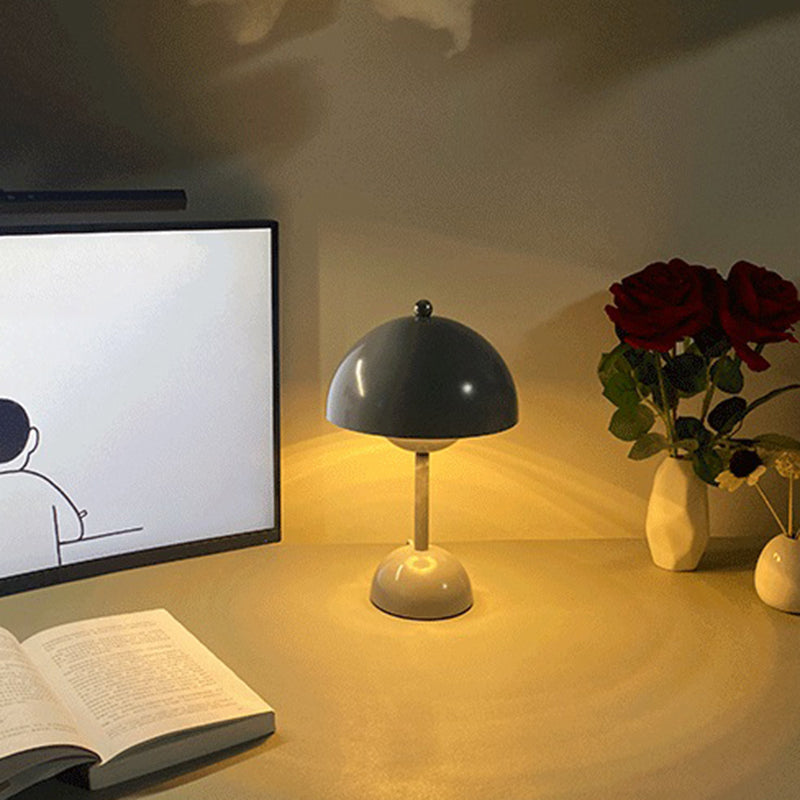 Dome Shape Table Light Modern Macaron Style Desk Light Fixture for Bedroom