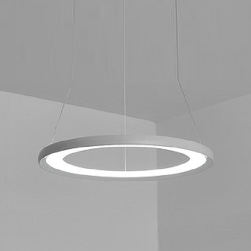 Round Hanging Light Kit Modern Style Metal Multi Lights Hanging Ceiling Lights