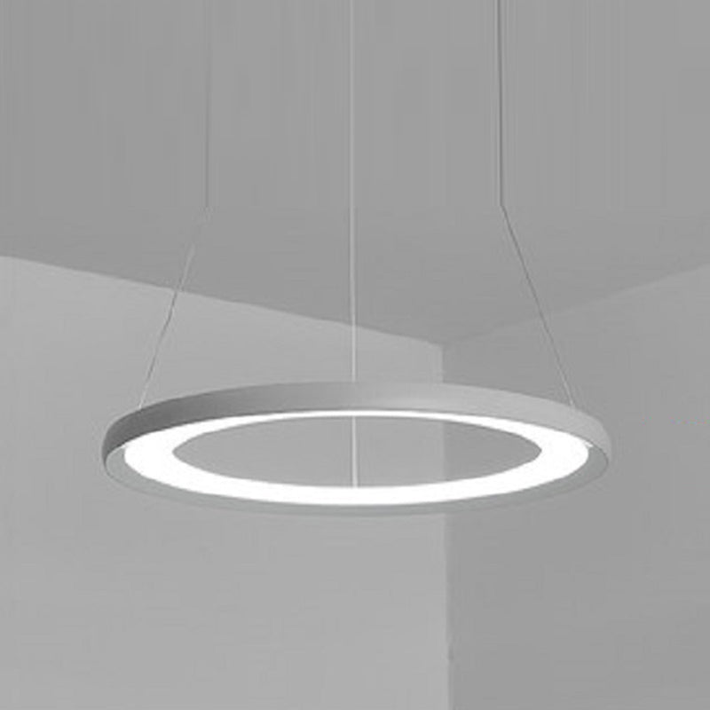 Round Hanging Light Kit Modern Style Metal Multi Lights Hanging Ceiling Lights