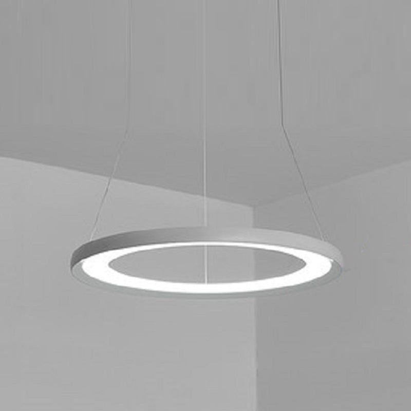 Round Hanging Light Kit Modern Style Metal Multi Lights Hanging Ceiling Lights