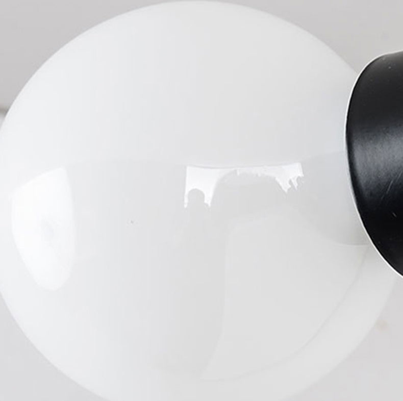 Metal Sputnik Shade Flush Ceiling Light Modern Multi-Lights Flush Mount Fixture