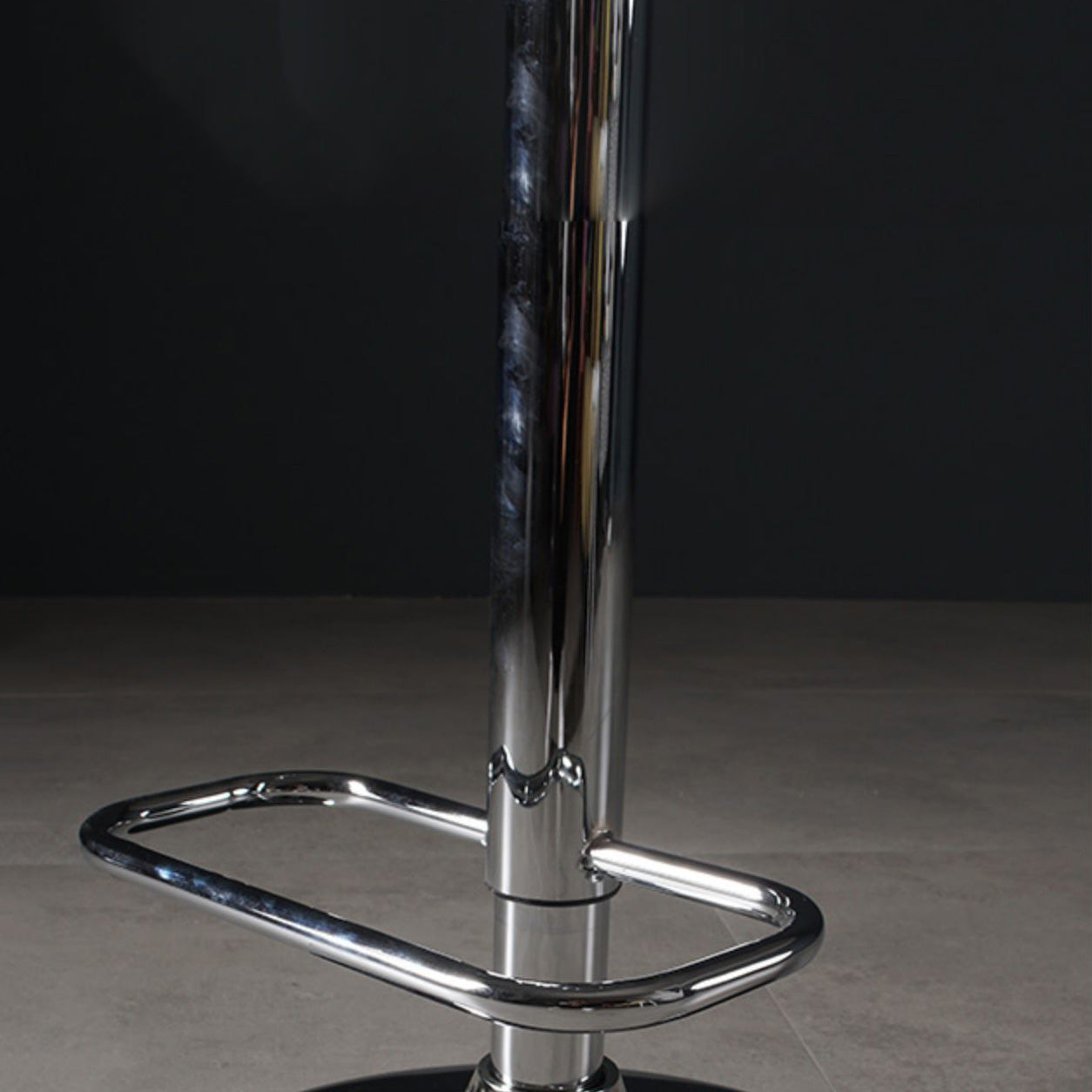 Modern Liftable Bar-stool Plastic Counter Bar Stool with Metal Legs