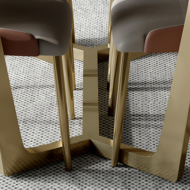 Glam 1/4/5/7 Pieces Rectangle Dinette Set with Sintered Stone Scalable Dining Table Set