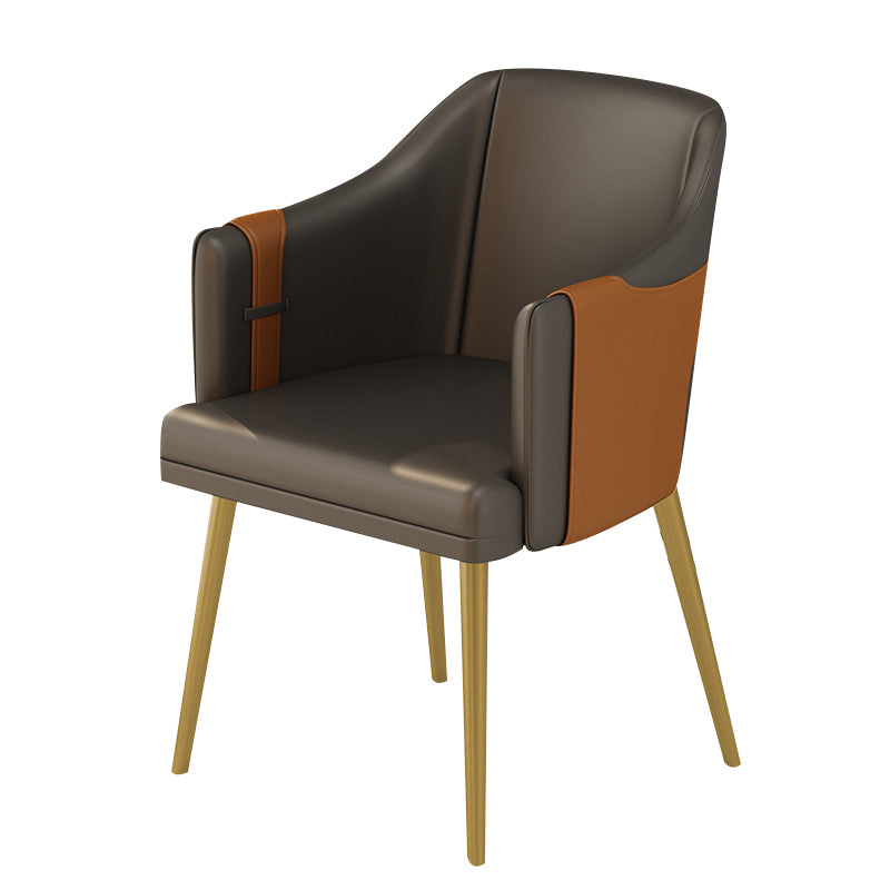 Glam 1/7 Pieces Dining Set Round Stone Dining Table for Kitchen