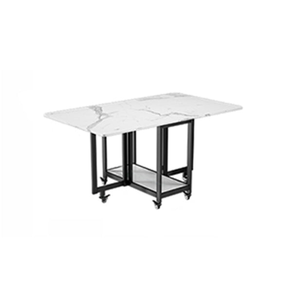 Modern Tripod Base Dinette Table Chipboard Folding Table Home Furniture (only Table)