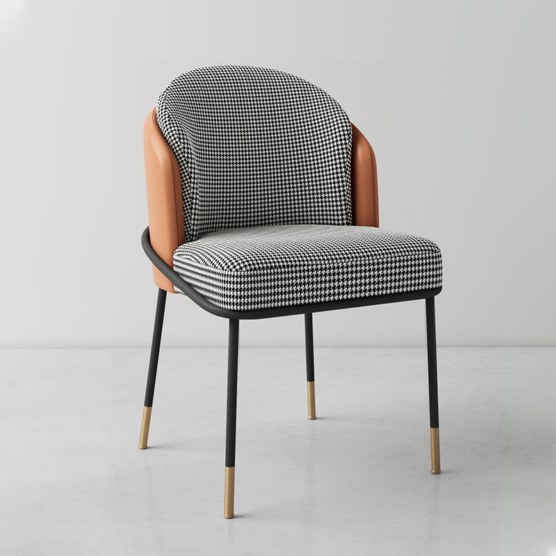Armless Dining Chairs Contemporary Kitchen Side Chairs for Dining Room