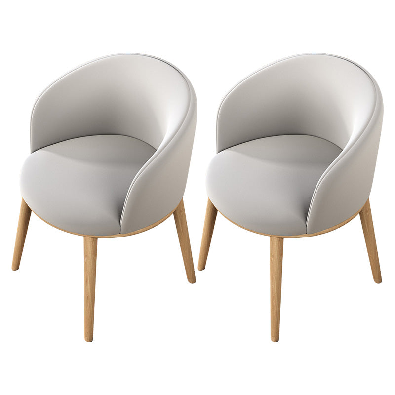 Glam Style Parsons Arm Chair Indoor Dining Chair with Metal Base